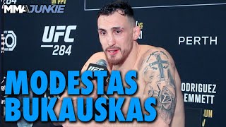 Modestas Bukauskas Thrilled To Win ShortNotice Return To Octagon  UFC 284 [upl. by Wendelin]