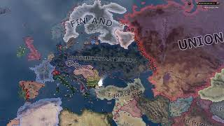 Better alternative history Germany reworked  Hoi4 Timelapse [upl. by Anawait]