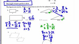 Solving Proportions [upl. by Eelessej]