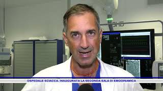 OSPEDALE SCIACCA INAUGURATA LA SECONDA SALA DI EMODINAMICA [upl. by Ateekahs222]