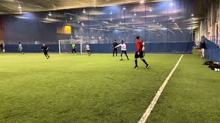 SLC indoor Thursday div 1 2nd half highlights Sporting fc 22 tie vs Toronto united From November 21 [upl. by Oinotnaocram]