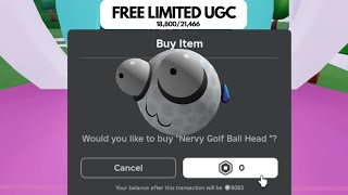 How to get Nervy Golf Ball Head in Just Swing by The RampA [upl. by Lleuqar]