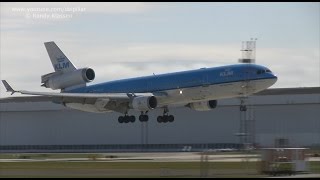 KLM MD11 and more from April 2011 at YVR [upl. by Inattyrb]