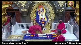 Sai Baba Live Darshan Today 10  November  2024 Sunday From Shirdi Morning 3 [upl. by Angelika]