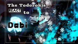 Todorokis react to DABI‼️MANGA 22 part Mha  ANGST  touya todoroki [upl. by Kirtap340]