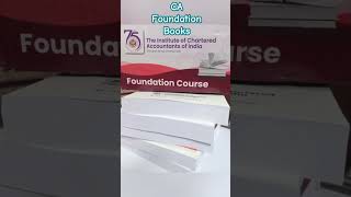 Unboxing ICAI Study Material CA Foundation Books September 2024 Online Order CDS Portal [upl. by Wayland347]