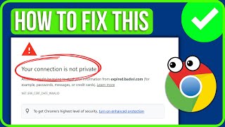 FIXED Google Chrome Your Connection is Not Private 2024 [upl. by Elspeth121]