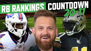 RB Rankings Countdown 2011  Preseason PowerUp  Fantasy Football 2024  Ep 1608 [upl. by Karon500]