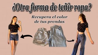 Teñir ropa  otra forma de teñir con anilina  sin manchas [upl. by Sharos468]