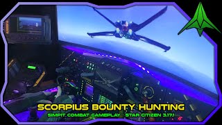 This Scorpius Setup is Like an XWing  Bounty Hunting  Star Citizen Simpit Gameplay 3171 [upl. by Nyltak152]