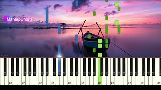 BRYAN ADAMS  EVERYTHING I DO  Very Easy Piano Tutorial MantapChord [upl. by Naelcm]