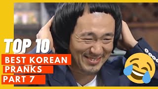 TOP 10 Best Korean Pranks That Got Me Rolling Part 7  TopMKSI [upl. by Annoled]