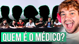 O DIA QUE PARTICIPEI DO AQUELES CARAS  QUEM É O MÉDICO  React [upl. by Slein]