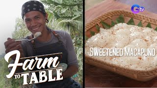 Farm To Table A simple twoingredient macapuno dessert recipe [upl. by Inuat]