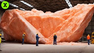 HOW Himalayan Pink Salt is MADE From Pakistan to the World [upl. by Inilam]