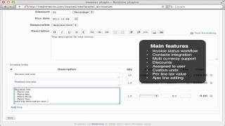 Redmine Invoices plugin [upl. by Douty413]