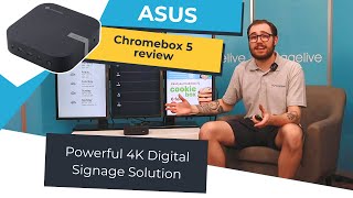 ASUS Chromebox 5 Review Powerful 4K Digital Signage Solution [upl. by Tacy]