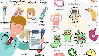 Common Diseases and Different Types of Doctors  Health Vocabulary in English [upl. by Beasley883]