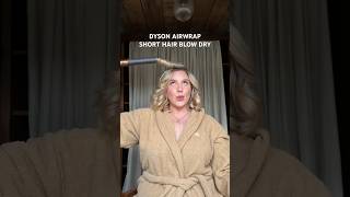 Dyson Airwrap Short Hair Tutorial dysonairwrap shorts dysonhair airwrap [upl. by Quarta]