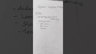 Synthetic nucleotide analogssyntheticanalog analogue nucleotide nucleotides gout cancer aids [upl. by Adebayo]