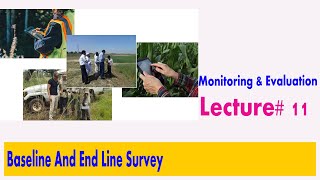 what is baseline and end line survey Lecture 11 in Urdu amp Hindi [upl. by Portugal911]