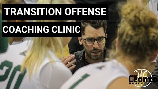 5 Out Transition Offense Coaching Clinic [upl. by Aphra]