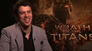 Toby Kebbell talks playing Agenor in Wrath of the Titans [upl. by Naman]