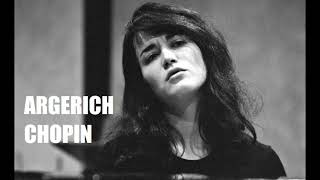 Martha Argerich plays Chopins Piano Concerto n1 in E minor 1970 [upl. by Pittel527]