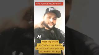 SSU special security unit psychometric process video uplod [upl. by Ahsaek689]