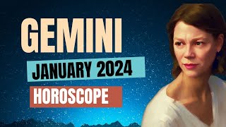 Positive Shifts in Career Money and Relationships 🔆 GEMINI JANUARY 2024 HOROSCOPE [upl. by Reffotsirhc]