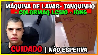 🔴 MÁQUINA DE LAVAR TANQUINHO  COLORMAQ LCS  10KG  Análise  Cuidado Nesse Ponto [upl. by Enylrac]