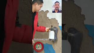 How to Repair Damp Wall  wall Dampness Treatment wallrepair meetbajwa002 [upl. by Monro]