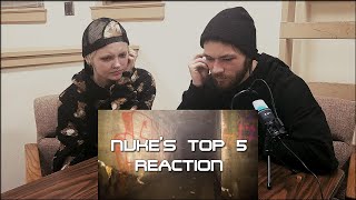 Reaction  Nukes Top 5 Scary Ghost Videos That are Disturbing [upl. by Anwahsad]