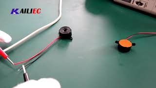 Piezo Buzzer HP2312XW Sound [upl. by Jeffcott404]