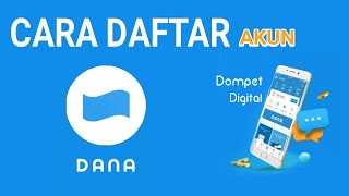 CARA MUDAH DAFTAR AKUN DANA  Dompet Digital Indonesia [upl. by Anaira]