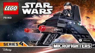 LEGO instructions  Star Wars  75163  Krennics Imperial Shuttle [upl. by Felicio973]