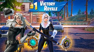 BLACK CAT vs 3 MEDALLIONS amp MYTHIC’S CHALLENGE Fortnite Chapter 5 Season 4 [upl. by Ibrab]