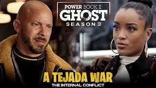 A TEJADA WAR  Who’s To Blame For Zeke’s Death  Power Book II Ghost Season 3 [upl. by Oyr1]