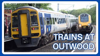 TRAINS at OUTWOOD  22072024 [upl. by Aicenet]