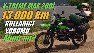 13000 km Kullanıcı Yorumu  XTreme Max 200i  Emektar Mondial [upl. by Lasley]