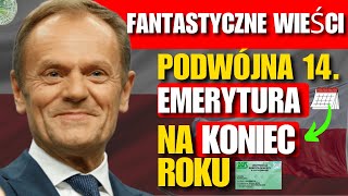 Fantastyczna wiadomość Podwójna 14 emerytura z ZUS  szczegóły dla seniorów [upl. by Eybba828]