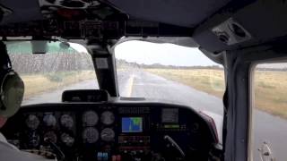 Rainy Day Takeoff from Vieques [upl. by Aicsile63]