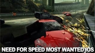 Need For Speed Most Wanted  iOS Gameplay Trailer [upl. by Tessler]