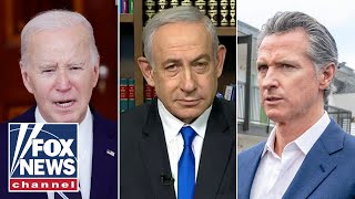 Netanyahu fires back at Biden Newsom [upl. by Anitsrik]