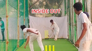 Inside Out The Secret Batting Technique You Havent Tried  shorts cricket insideout [upl. by Ialokin635]