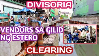 DIVISORIA UPDATE JULY 24 2019 ESTERO DELA REINA CLEARING [upl. by Ayian]