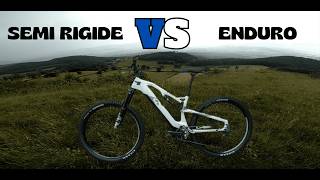 Enduro VS Semi rigide  LE TEST [upl. by Ellertal]