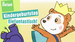 Bobo feiert Geburtstag amp Bobo geht auf den Dachboden  Der Elefant  WDR [upl. by Lusar]