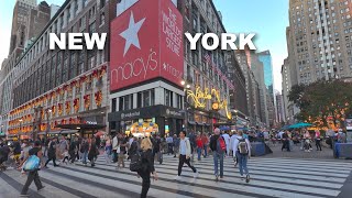 NYC Macys Holiday Square 2024 ✨ NYCs NEWEST Holiday Market 4K Holidays in New York City 2024 ✨ [upl. by Blakelee]