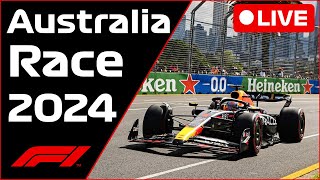 🔴F1 LIVE  Australia GP RACE  Commentary  Live Timing [upl. by Armat]